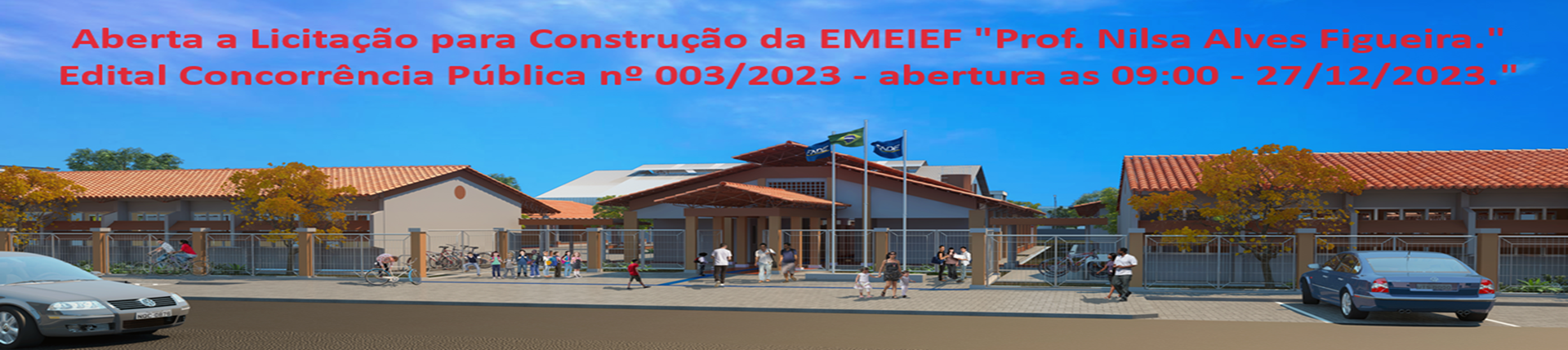 Edital de Licitação para Construção da EMEIEF Prof. Nilsa Alves Figueira