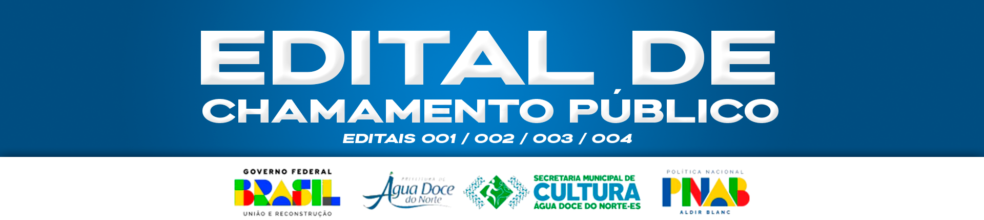 Edital de Chamamento Público